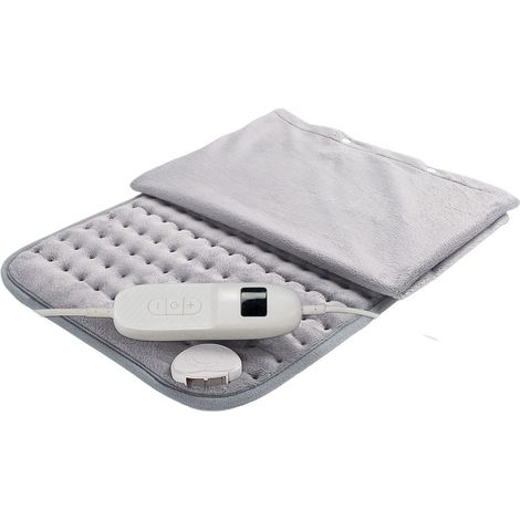 Almohadilla elect.vellon gris 100w 40x30cm c/cubierta 9niveles apagado automatico lavable (1/3)