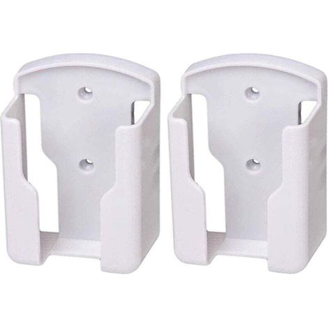Support Telecommande Mural, Lot de 2 Porte Telecommande pour TV et Climatiseur Universelle Organisateur de Rangement, pour Fournitures Scolaires de Bureau à Domicile