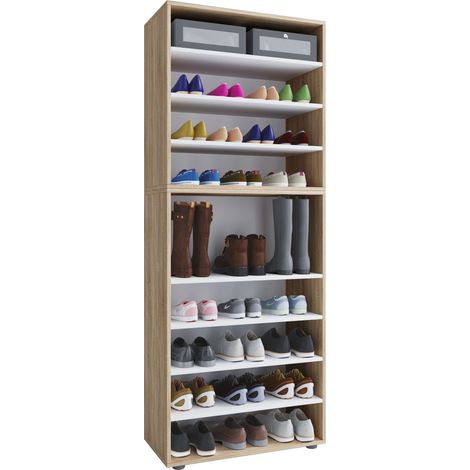 Grande scarpiera armadietto scarpiera Lona 9 183x70x37 - VCM