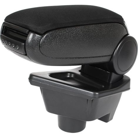 Set bracciolo in tessuto nero per Renault Megane IV 2015 + kit di installazione (1/2)