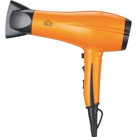 Asciugacapelli con Diffusore 1.800 2 000 W Colore Arancione 2 Velocità 2 (1/2)