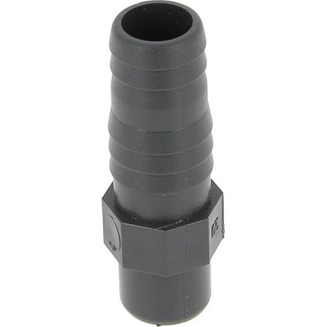 Embout PVC pression à coller mâle Ø20 cannelé Ø20