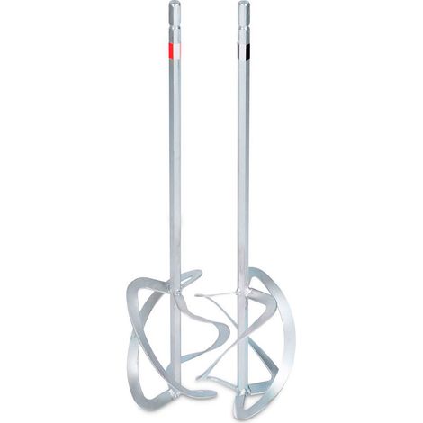 Mescolatore doppio zincato 2 x ø120 x 550 mm