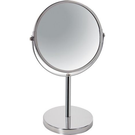 Miroir grossissant sur pied Acier SYDNEY Chromé Spirella (1/3)