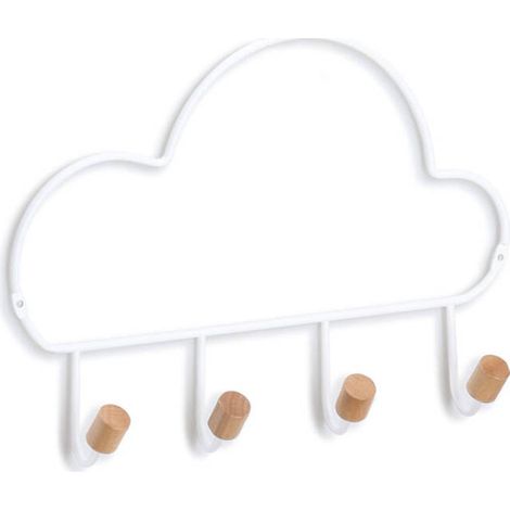 Wolkenförmiger Wandhaken, Metall