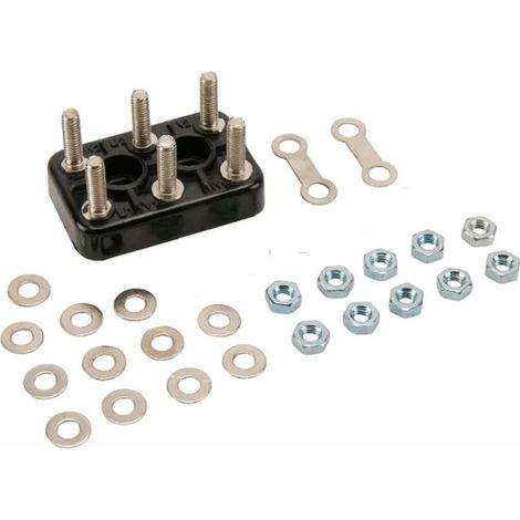 – Barrette de connexion universelle 6 pôles – Dimensions 100 inch x 56 mm x 36 mm – Raccordement électrique pour appareils électroménagers - INCH 56 X (1/3)