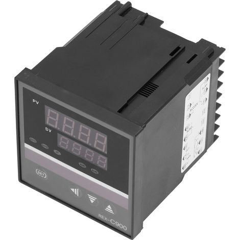 REX-C900FK02-VxAN PID-Smart-Thermostat für Inkubatoren, 220-V-Temperaturregler, Präzisionsregler mit Digitalanzeige (1/5)