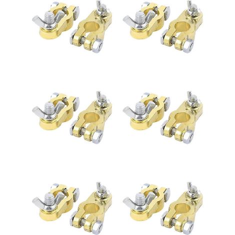 Compatible avec un lot de 12 connecteurs/clips/connecteurs de batterie pour automobiles/bateaux/camions (1/5)
