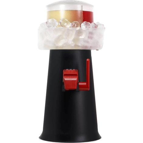 SPRIZZER linnovativa macchina per un Spritz perfetto in 5 secondi direttamente nel bicchiere Senza elettricita ne batterie Macchina ideale per preparare il tuo Spritz perfetto Nero
