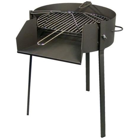Runder Grill mit / Paellaplatte Halter ø50cm Mex El Zorro (1/2)
