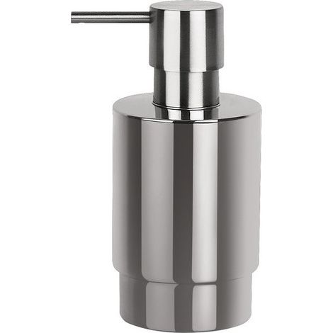 Distributeur de savon Inox NYO Gris poli Spirella (1/3)