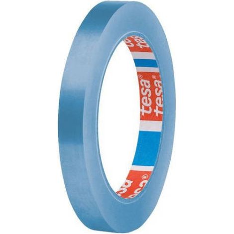 CINTA DE EMBALAJE EN PVC DE COLORES 12MM.X66M. AZUL TESA 62204-00008-00