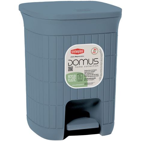 PATTUMIERA A PEDALE 'DOMUS' smoky blue