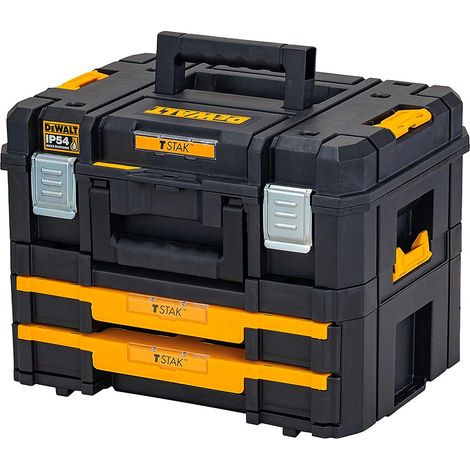 DeWALT ‎DWST83395-1 caja de herramientas Negro, Amarillo Plástico, Metal