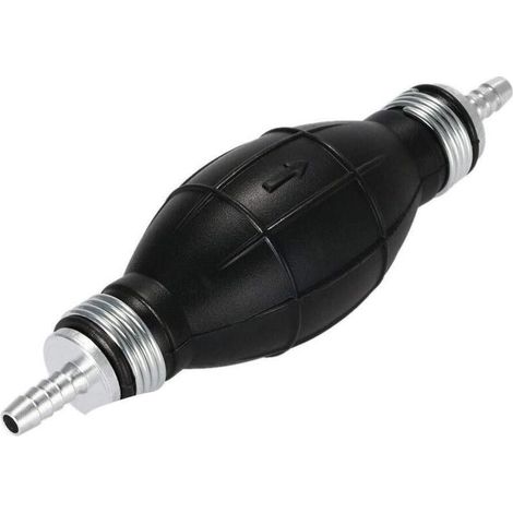 8-mm-Kraftstoffvorförderpumpe für Boote, Aluminium, Benzin-, Dieselpumpe, Universalpumpe für Benzin, Öl, Wasser, Kraftstoffumfüllpumpe, Kfz- und Gartenpumpe (1/5)