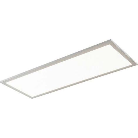 [NEUWERTIG] B-Ware Prios LED-Panel Gelora 80cm silberfarben Aluminium 36W 4000K 4400Lumen Leuchte (1/2)