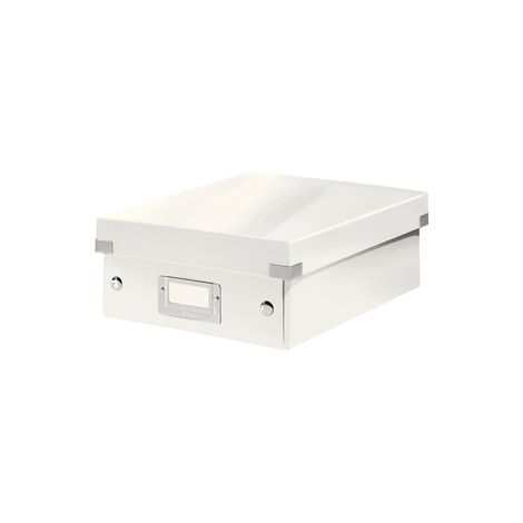 CAJA ORGANIZADORA PEQUEÑA CLICK & STORE WOW DE LEITZ, 84% CARTÓN RECICLADO