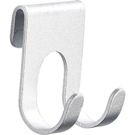 2 Piéces Support de Rasoir Crochets, Porte-Rasoir de Salle de Bain en Acier Inoxydable, Crochet de Rasoir Multi-Usages, Support Rasoir Sans Perçage pour Salle de Bain, Cuisine Organiseur, Argenté
