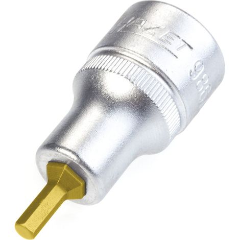 Hazet Schraubendreher-Steckschlüsseleinsatz 1/2 (12,5 mm) Vierkant hohl, Innen Sechskant Profil, SW 5/32 (1/4)