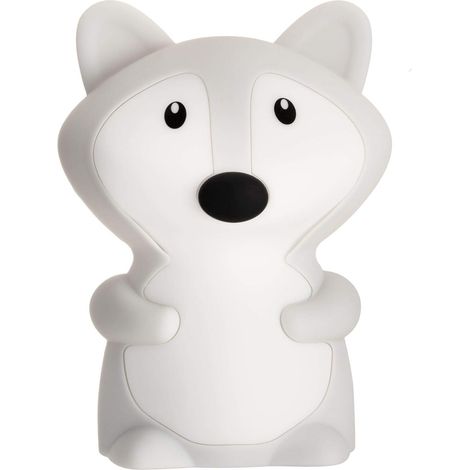 Veilleuse renard silicone 3D multicolore changeant, lampe LED décorative énergie A+ (1/5)
