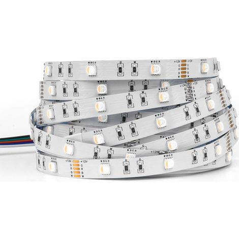 GROOFOO 5050 LED Light Strip Set Bande lumineuse RGB colorée étanche, 20m 360LEDs/m Ruban LED multicolore Lumières, 44 touches télécommande pour la décoration de la maison de cuisine (1/5)