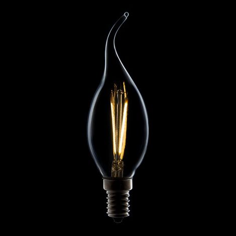 Bombilla LED E14 4W 288Lm 2700ºK Filamento 40.000H  [HO-J14DHB22-WW]