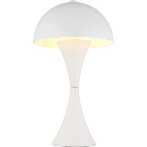 Globo - lámpara de mesa - DIMA - blanco - metal - Ø 20cm - E27 -