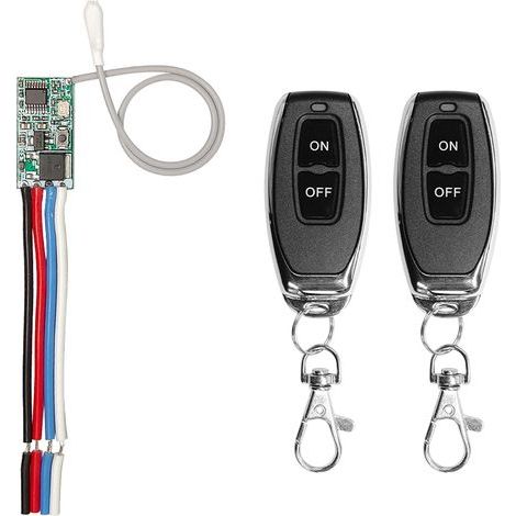 Remote Control Switch DC 3.6V 5V 12V 24V 1 Channel 433Mhz Radio Control Receiver Module Relay RF Wireless Transmitter Mini Kit
