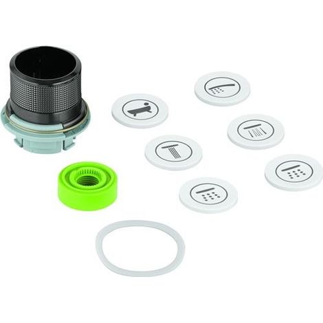 Bouton-poussoir 48361 pour SmartControl UP graphite dur.