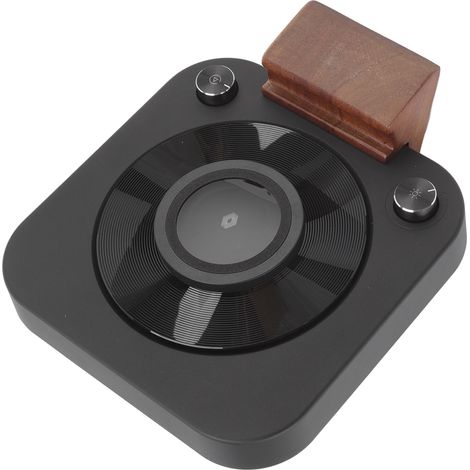 Enceinte Bluetooth portable colorée à chargement sans fil, son stéréo, lumière LED, idéale pour la chambre ou le bureau, prise US 100-240 V (1/5)