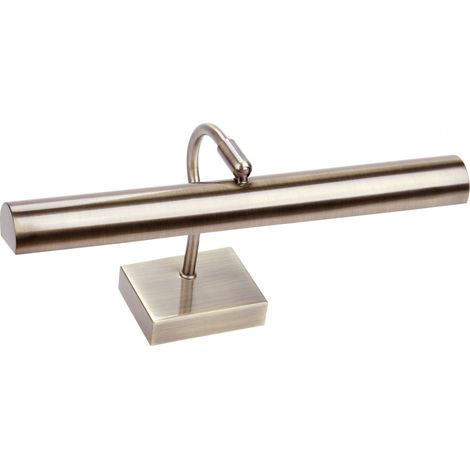 applique tableau à led - aric opera - 6w - 3000k - bronze - aric 51219