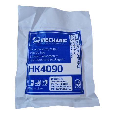 Salviettine antistatiche senza polvere per meccanici HK4090 10x10, 50 pezzi (1/3)