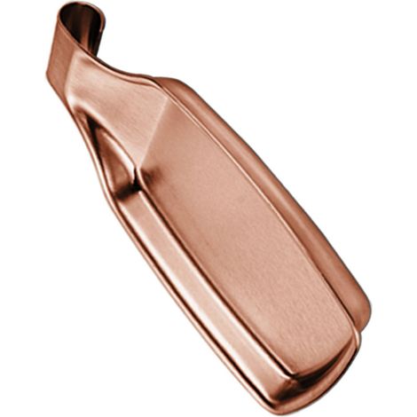 Küchenlöffelhalter aus Edelstahl 304, elegante quadratische Aufbewahrungsmöglichkeit für Küchenutensilien, Roségold (1/5)