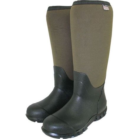 The Buckingham Wellington Boots Green - Size 4 -TFW6559