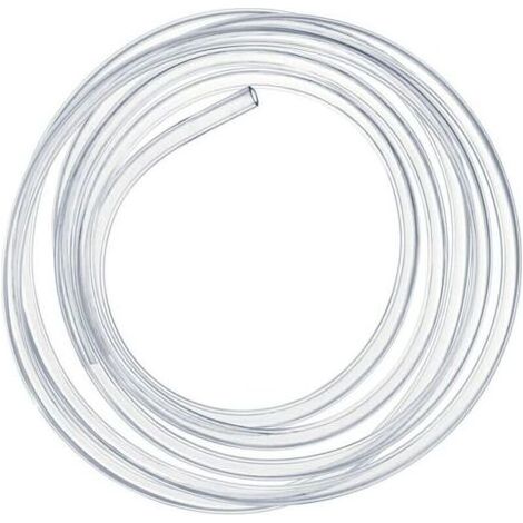 Tuyau PVC Souple Transparent 2 Mètres, 16 × 20mm Tube Flexible de Pression (1/5)