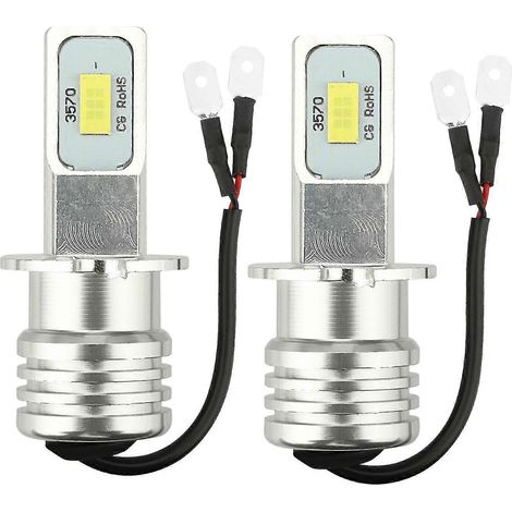 2x H3-LED-Kit 100 W 10000 lm Nebelscheinwerfer 6000 K (1/5)