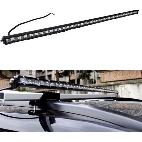 112 cm 126 W Slim Einreihiger Leistungsstarker LED-Bar / LED-Dioden-Scheinwerfer 12–24 V
