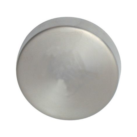 Ouvre&Déco – Lot de 2 rosaces de porte inox mat – Diamètre 50mm – Sans trou de perçage – Installation facile pour salon et cuisine