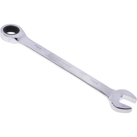 Clé mixte à cliquet 17 mm RS PRO en Acier chrome vanadium ( Prix pour 1 )