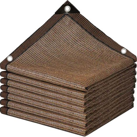 Toile d'ombrage Filet D'Ombrage Filet Protection Solaire Tissu D'Ombrage UV 80% D'ombrage Toile d'ombrage pour Exterieur Toile Ombrage Patio/Balcon/Pergola/Serre/Jardin/Potager (1/5)