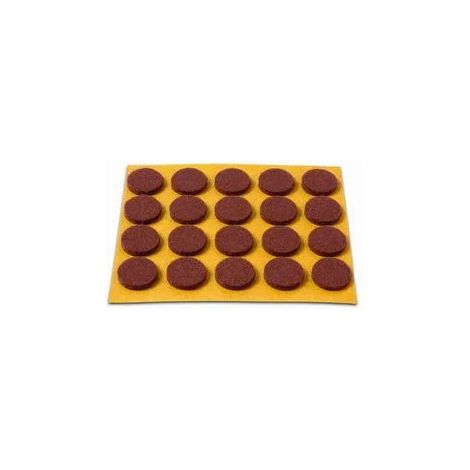 BRINOX ? DESLIZADORES EN FEUTRINE, MARRON, B70770M