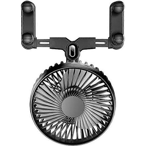 Tragbarer Fahrzeug-Rückspiegelventilator mit bürstenlosem Motor und geringem Geräuschpegel