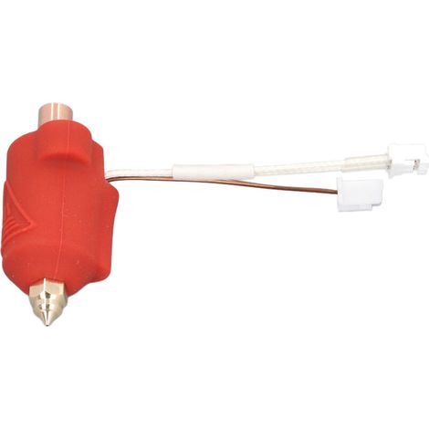 Jeffergarden Kit de bloc chauffant en céramique, impression à haut débit, extrémité chaude avec thermistance, buse en laiton, alliage Ti, cuivre, coupure thermique pour K1 Maximum (1/5)