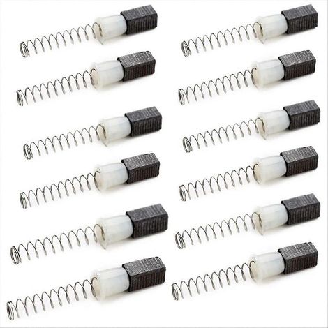 Lot de 12 balais de charbon et ressorts pour tondeuses à cheveux A5/Classic 76/Classic 97 - Pièces détachées (1/5)