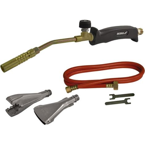 Kit di saldatura DEDRA - ugelli di precisione, tubo flessibile da 2 m