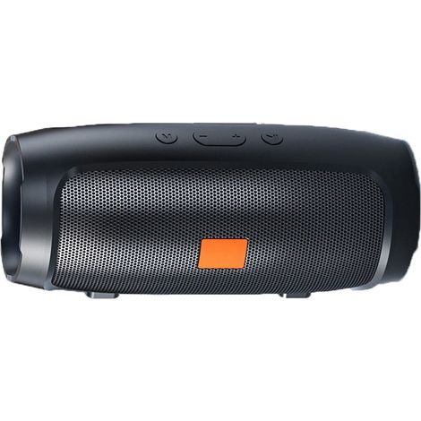 Portable Wireless Bluetooth Speaker Dual Structure Hi-Fi Sound 800mAh 6W Black