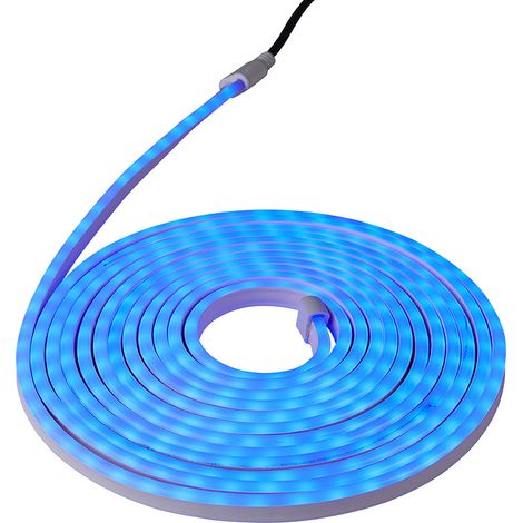 Star Trading Tube lumineux LED Neoled Reel, bleu, 24W, extérieur, plat, 6m