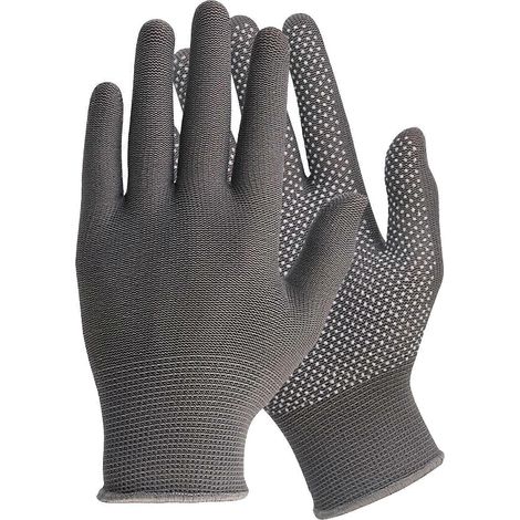 Gants de cuisine résistants à l'huile et à la chaleur pour cuisiner, griller et frire, avec une prise antidérapante, une conception fine et protectrice, lot de 2, gris (1/5)