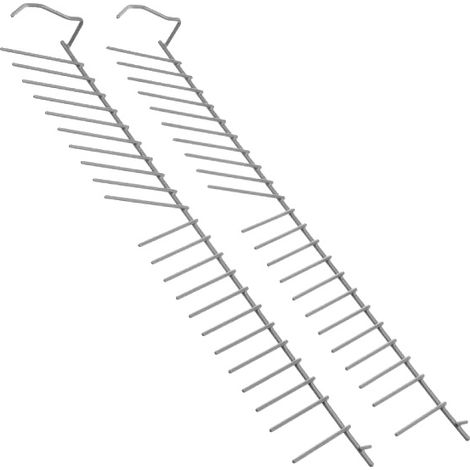 Soportes para lavavajillas, plástico duradero, dimensiones ajustables, compatible con múltiples marcas, soporte estable para platos, resistencia a altas temperaturas. (1/2)