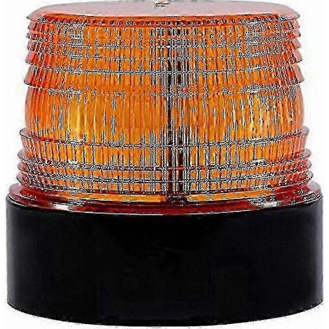 Lampe stroboscopique magnétique à LED orange 12 V (1/2)